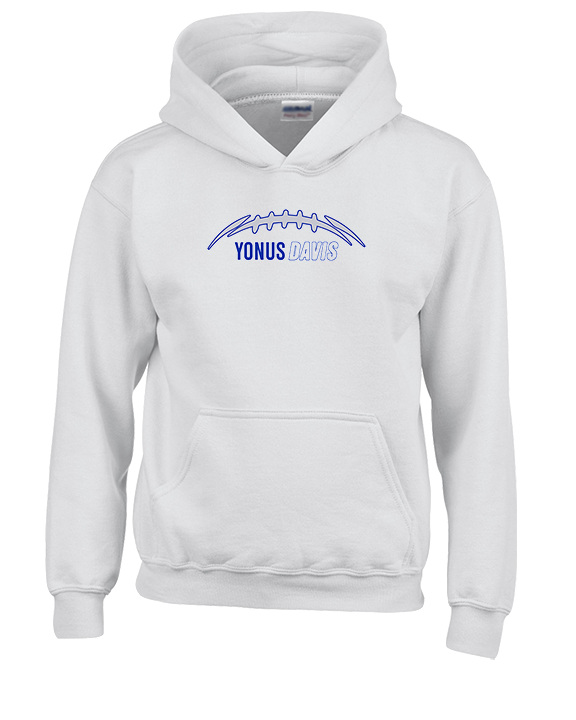 Yonus Davis Foundation Football Laces - Unisex Hoodie