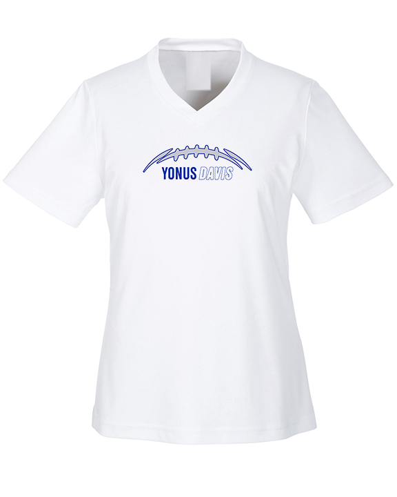 Yonus Davis Foundation Football Laces - Womens Performance Shirt