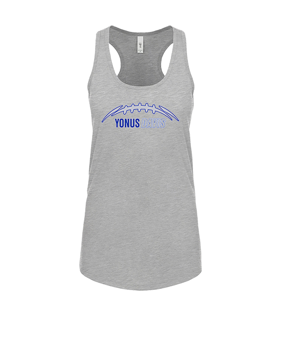 Yonus Davis Foundation Football Laces - Womens Tank Top