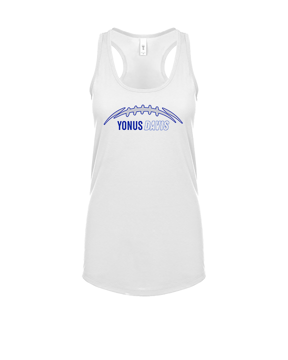 Yonus Davis Foundation Football Laces - Womens Tank Top
