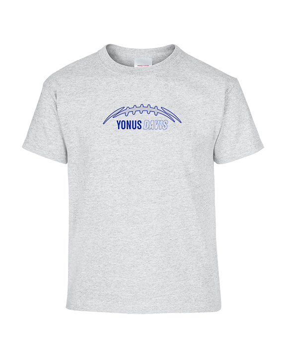 Yonus Davis Foundation Football Laces - Youth Shirt