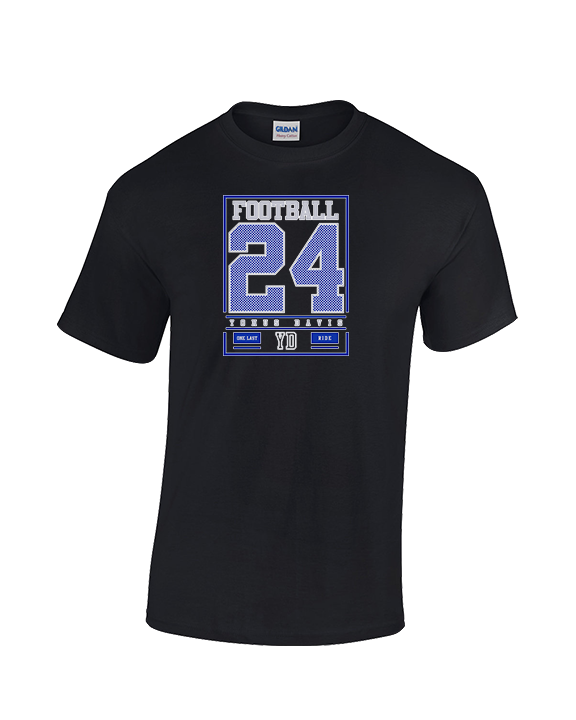 Yonus Davis Foundation Football Last Ride - Cotton T-Shirt