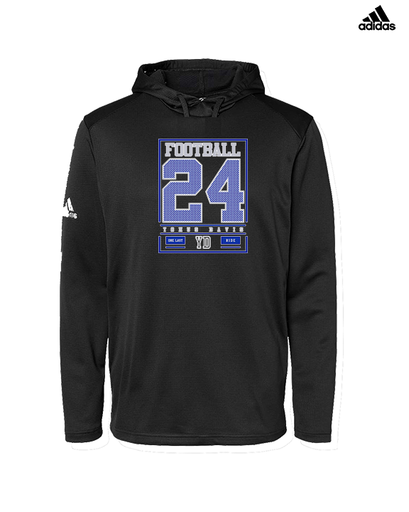 Yonus Davis Foundation Football Last Ride - Mens Adidas Hoodie