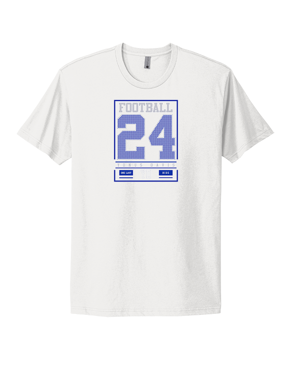 Yonus Davis Foundation Football Last Ride - Mens Select Cotton T-Shirt