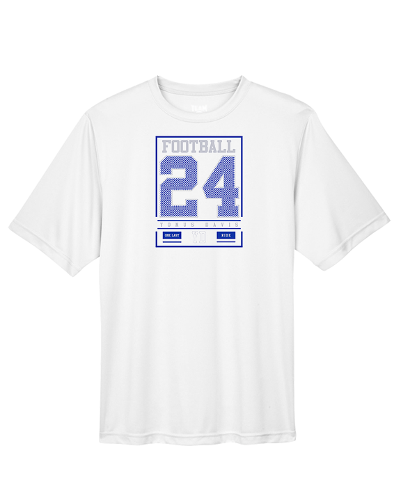 Yonus Davis Foundation Football Last Ride - Performance Shirt