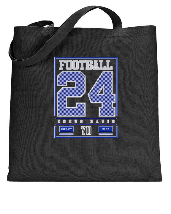 Yonus Davis Foundation Football Last Ride - Tote