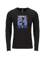 Yonus Davis Foundation Football Last Ride - Tri-Blend Long Sleeve