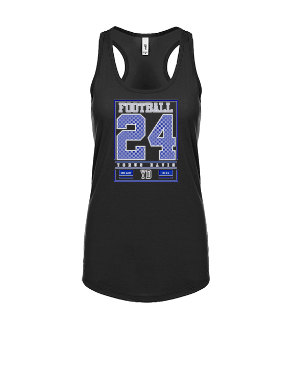 Yonus Davis Foundation Football Last Ride - Womens Tank Top