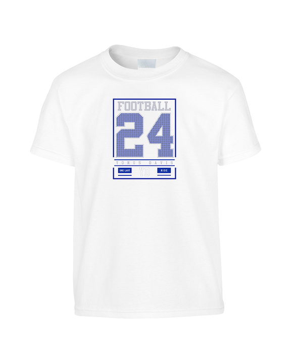 Yonus Davis Foundation Football Last Ride - Youth Shirt