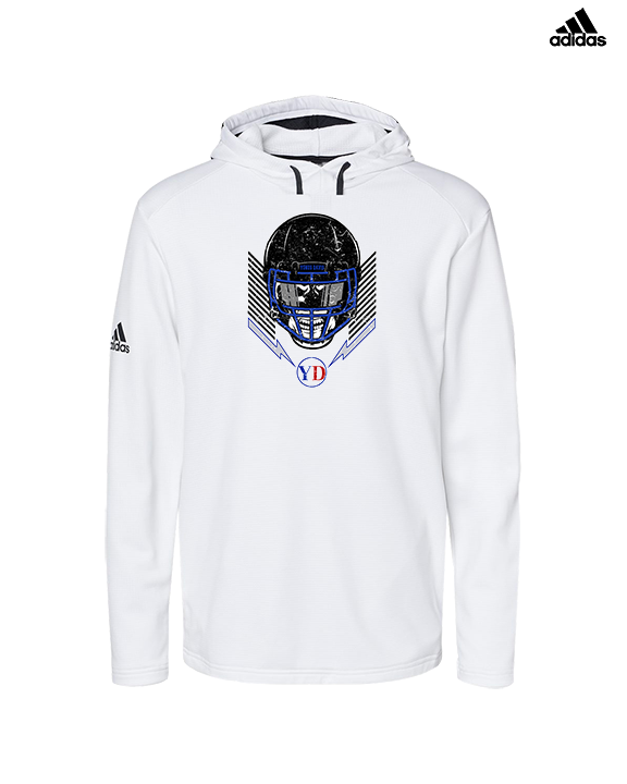 Yonus Davis Foundation Football Skull Crusher - Mens Adidas Hoodie