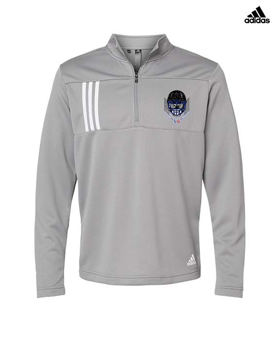 Yonus Davis Foundation Football Skull Crusher - Mens Adidas Quarter Zip