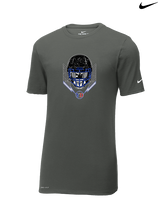 Yonus Davis Foundation Football Skull Crusher - Mens Nike Cotton Poly Tee