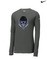 Yonus Davis Foundation Football Skull Crusher - Mens Nike Longsleeve