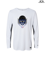 Yonus Davis Foundation Football Skull Crusher - Mens Oakley Longsleeve