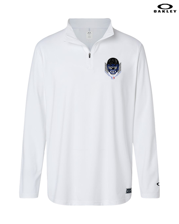 Yonus Davis Foundation Football Skull Crusher - Mens Oakley Quarter Zip
