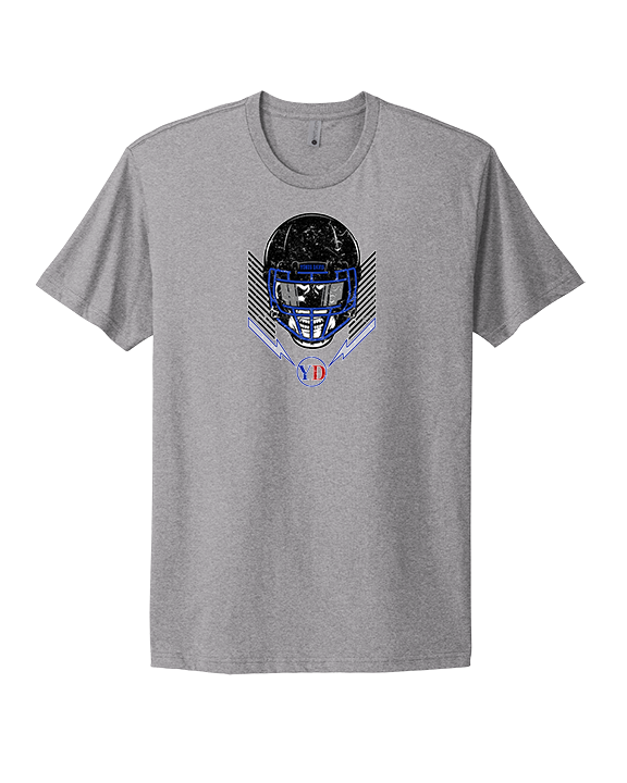 Yonus Davis Foundation Football Skull Crusher - Mens Select Cotton T-Shirt