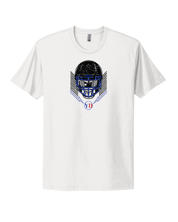 Yonus Davis Foundation Football Skull Crusher - Mens Select Cotton T-Shirt