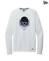 Yonus Davis Foundation Football Skull Crusher - New Era Performance Long Sleeve