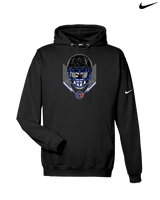 Yonus Davis Foundation Football Skull Crusher - Nike Club Fleece Hoodie