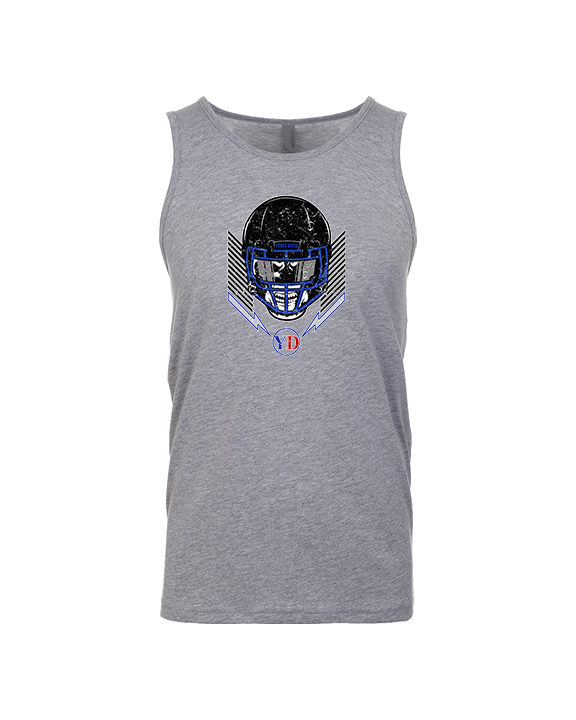Yonus Davis Foundation Football Skull Crusher - Tank Top