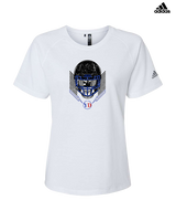 Yonus Davis Foundation Football Skull Crusher - Womens Adidas Performance Shirt