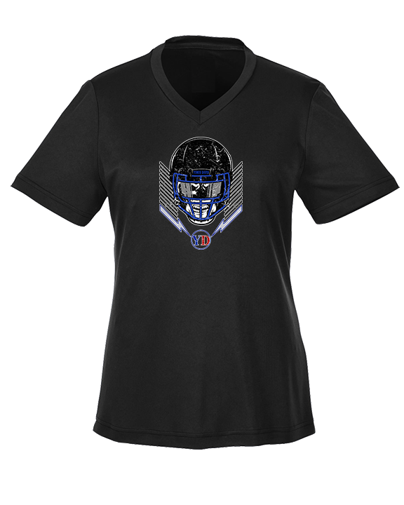Yonus Davis Foundation Football Skull Crusher - Womens Performance Shirt