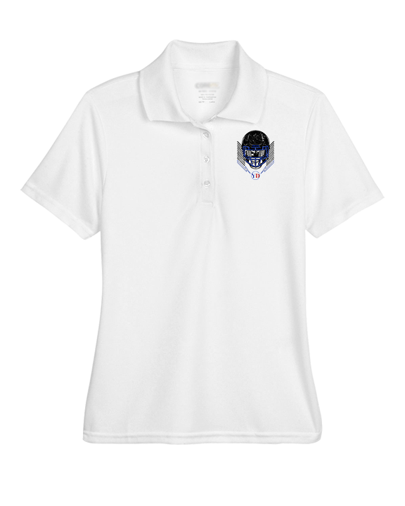 Yonus Davis Foundation Football Skull Crusher - Womens Polo