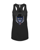 Yonus Davis Foundation Football Skull Crusher - Womens Tank Top