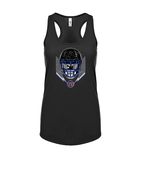 Yonus Davis Foundation Football Skull Crusher - Womens Tank Top