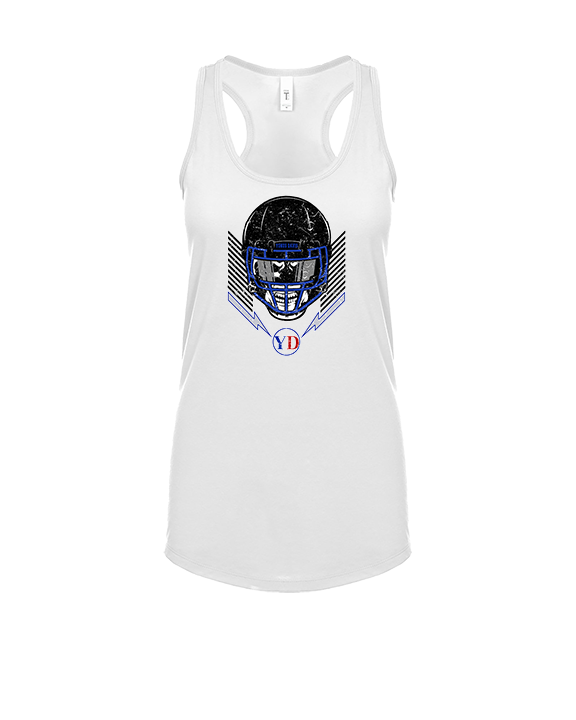 Yonus Davis Foundation Football Skull Crusher - Womens Tank Top