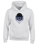Yonus Davis Foundation Football Skull Crusher - Youth Hoodie