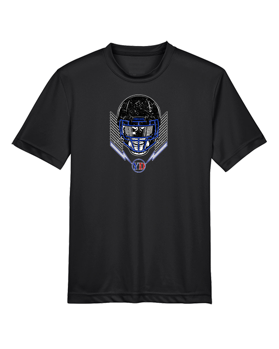 Yonus Davis Foundation Football Skull Crusher - Youth Performance Shirt