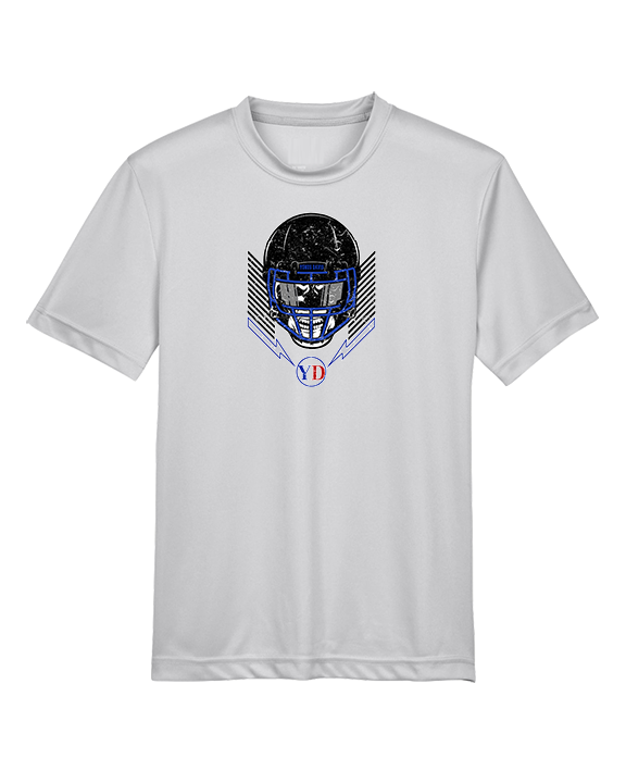 Yonus Davis Foundation Football Skull Crusher - Youth Performance Shirt