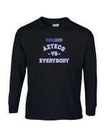 Yonus Davis Foundation Football Vs Everybody - Cotton Longsleeve
