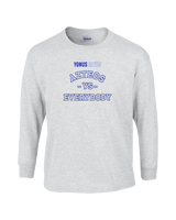 Yonus Davis Foundation Football Vs Everybody - Cotton Longsleeve