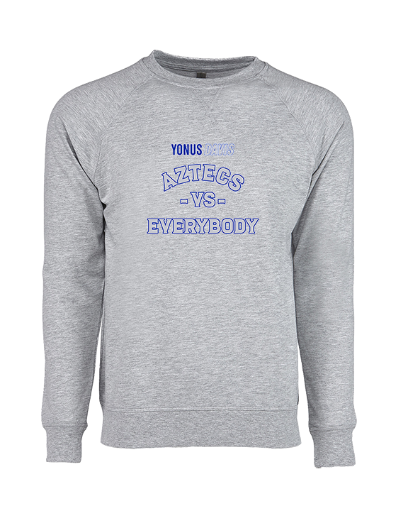 Yonus Davis Foundation Football Vs Everybody - Crewneck Sweatshirt
