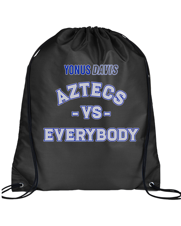 Yonus Davis Foundation Football Vs Everybody - Drawstring Bag