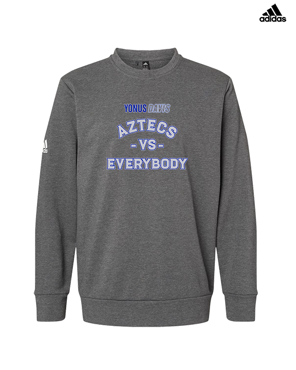 Yonus Davis Foundation Football Vs Everybody - Mens Adidas Crewneck