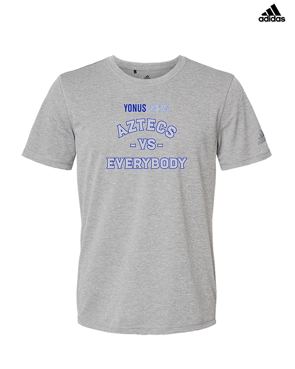 Yonus Davis Foundation Football Vs Everybody - Mens Adidas Performance Shirt