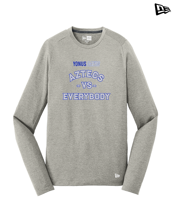 Yonus Davis Foundation Football Vs Everybody - New Era Performance Long Sleeve