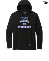 Yonus Davis Foundation Football Vs Everybody - New Era Tri-Blend Hoodie
