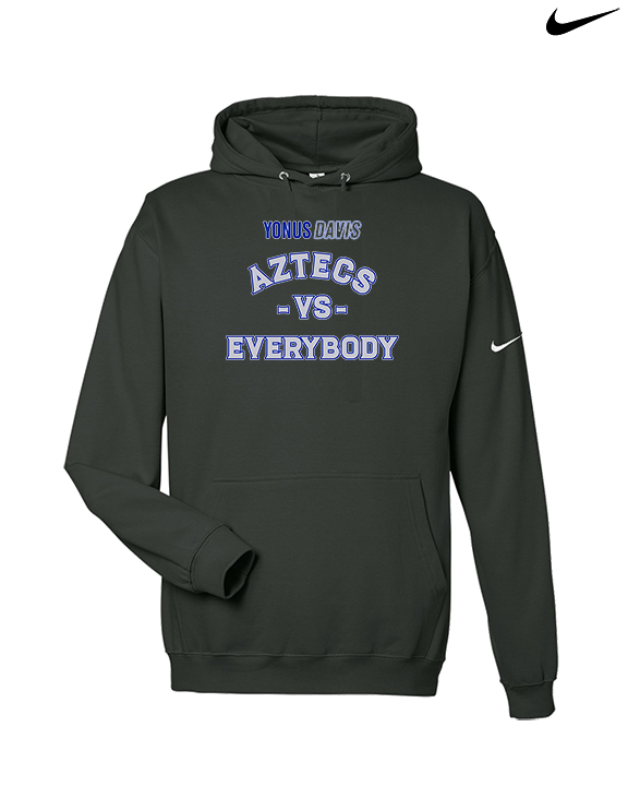 Yonus Davis Foundation Football Vs Everybody - Nike Club Fleece Hoodie