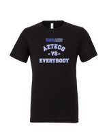 Yonus Davis Foundation Football Vs Everybody - Tri-Blend Shirt