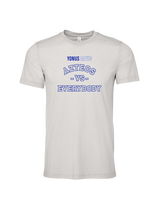 Yonus Davis Foundation Football Vs Everybody - Tri-Blend Shirt