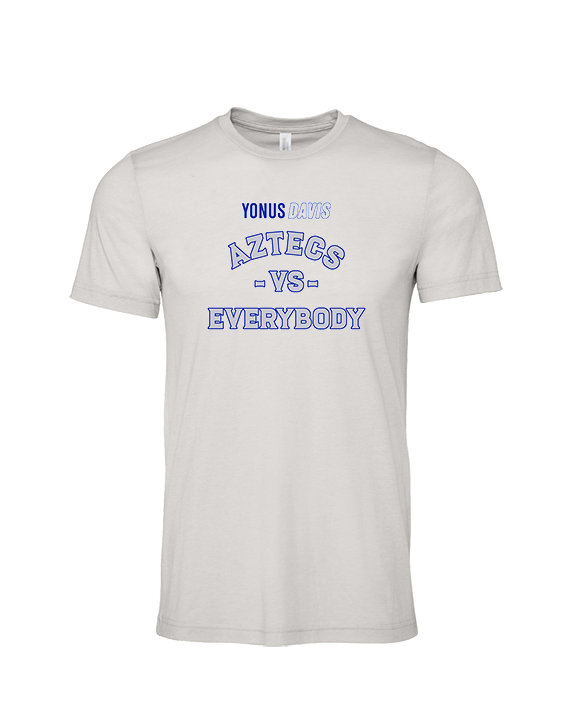 Yonus Davis Foundation Football Vs Everybody - Tri-Blend Shirt