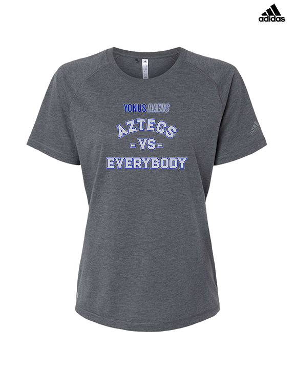 Yonus Davis Foundation Football Vs Everybody - Womens Adidas Performance Shirt