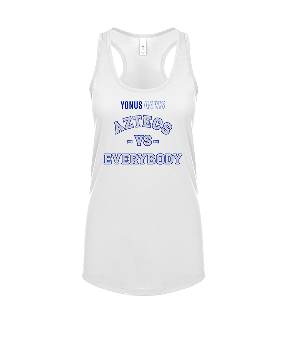 Yonus Davis Foundation Football Vs Everybody - Womens Tank Top