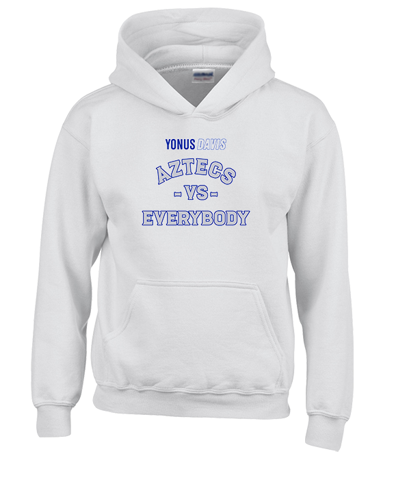 Yonus Davis Foundation Football Vs Everybody - Youth Hoodie