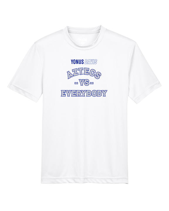 Yonus Davis Foundation Football Vs Everybody - Youth Performance Shirt