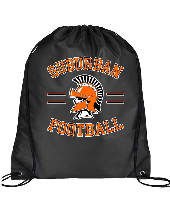 York Suburban HS Football Curve - Drawstring Bag